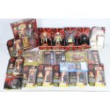 A collection of Star Wars Episode 1 boxed action figures to include - Darth Maul, official watches,