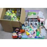 Bandai - WT Venture - Thunderbirds - Comedy Central South Park - Fisher Price - Dino Track Toys.