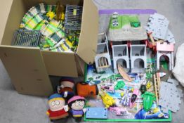 Bandai - WT Venture - Thunderbirds - Comedy Central South Park - Fisher Price - Dino Track Toys.