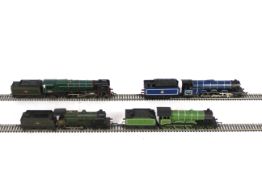 Hornby - Tri-ang - 4 x OO Gauge steam locos, a Class A3 4-6-2 named Prince Palatine 60052,