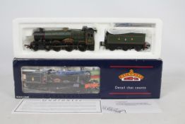 Bachmann - A boxed OO Gauge Hall Class - 4-6-0 - Steam Locomotive and tender - #31-777 - Op. No.