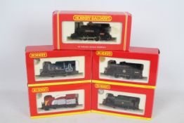 Hornby - 5 x boxed OO Gauge locos, 0-4-0ST in Caledonian livery # R2361,
