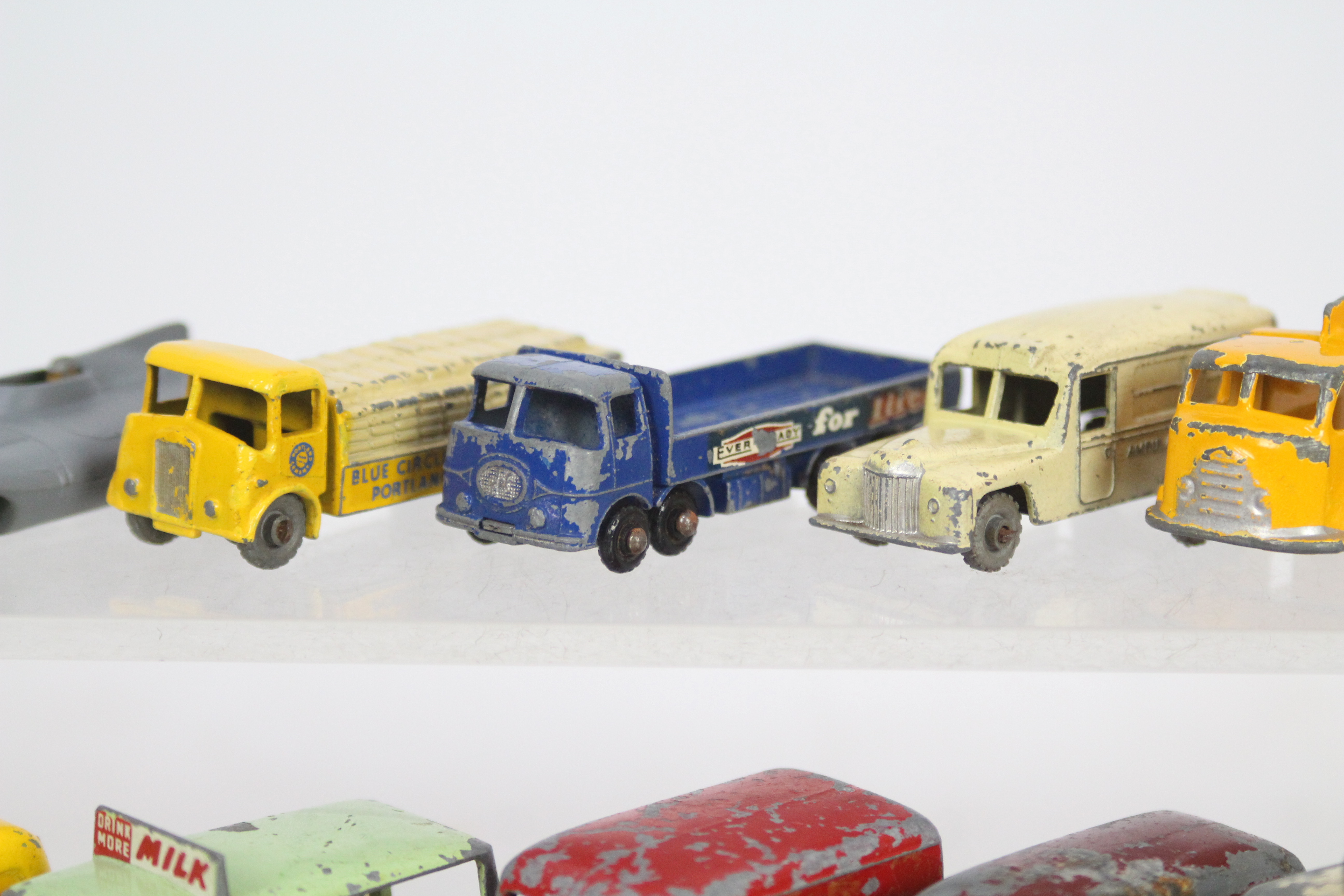 Matchbox - 12 x unboxed models including Commer Milk Float # 21, - Image 5 of 6