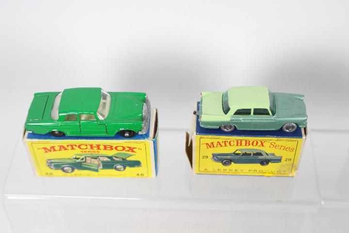 Matchbox, Lesney, Moko - A group of nine Matchbox Regular Wheels diecast model vehicles. - Image 3 of 6