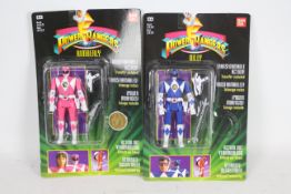 Bandai - Two carded Bandai Power Rangers 'Transformable' action figures.