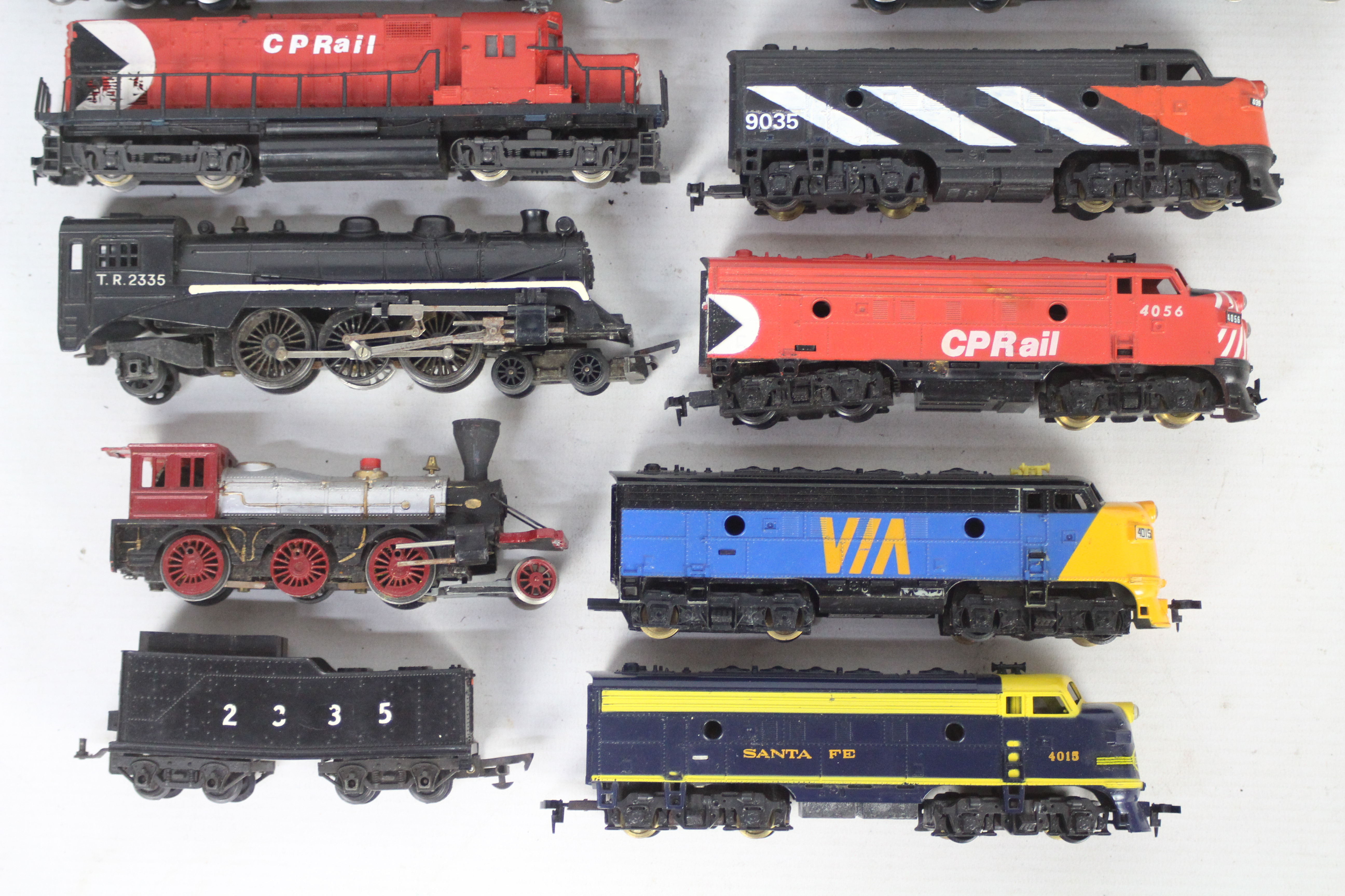 Rivarossi - Tyco - Tri-ang - Lima - 10 x HO and OO Gauge locos including Alco FA Diesel in Wabash - Image 2 of 4