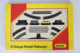 Hornby Minitrix - A boxed N Gauge Goods Set # No.