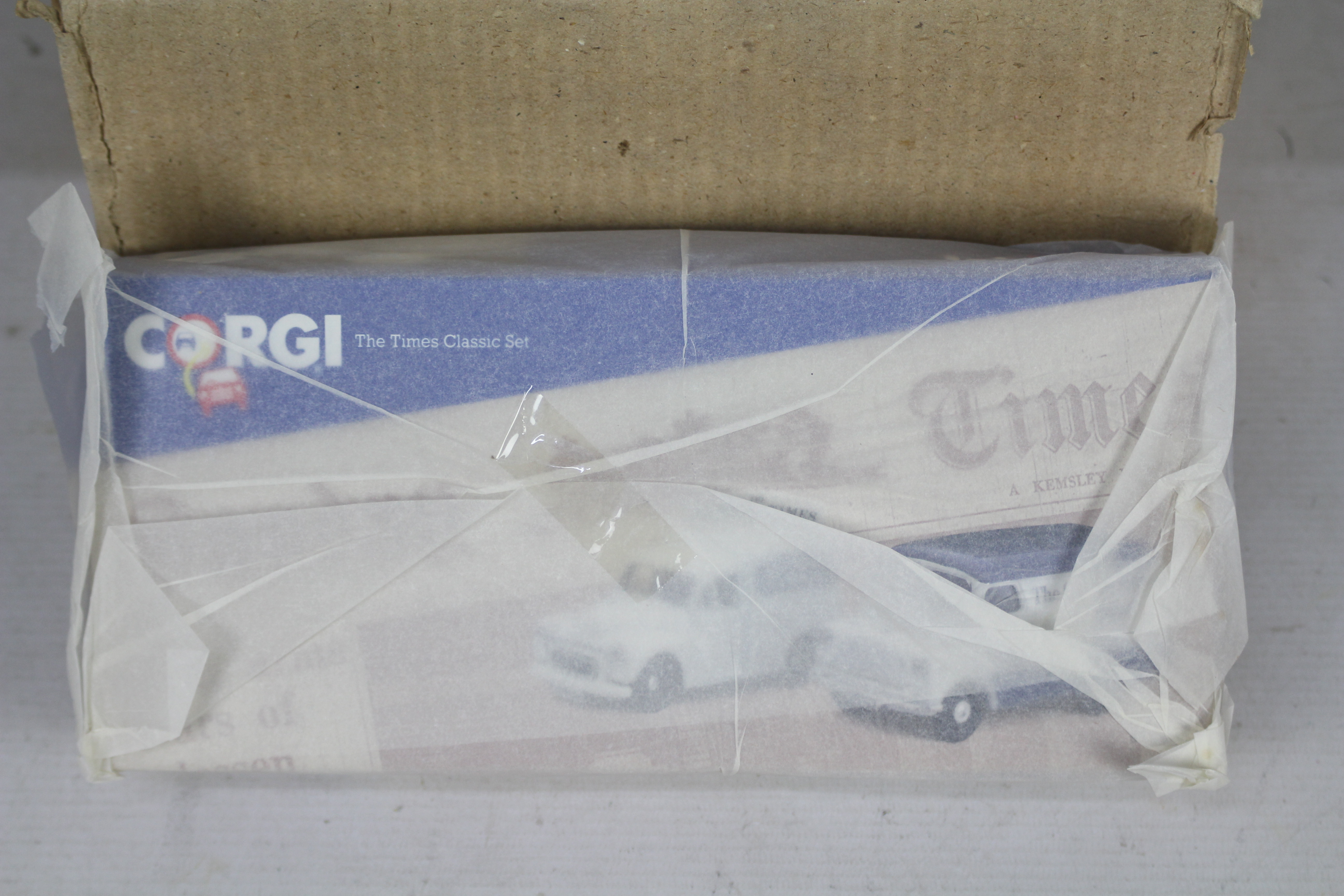 Corgi - A trade box of 6 x Corgi The Times Classic Sets with a Morris 1000 Van and a Bedford CA Van. - Image 2 of 2