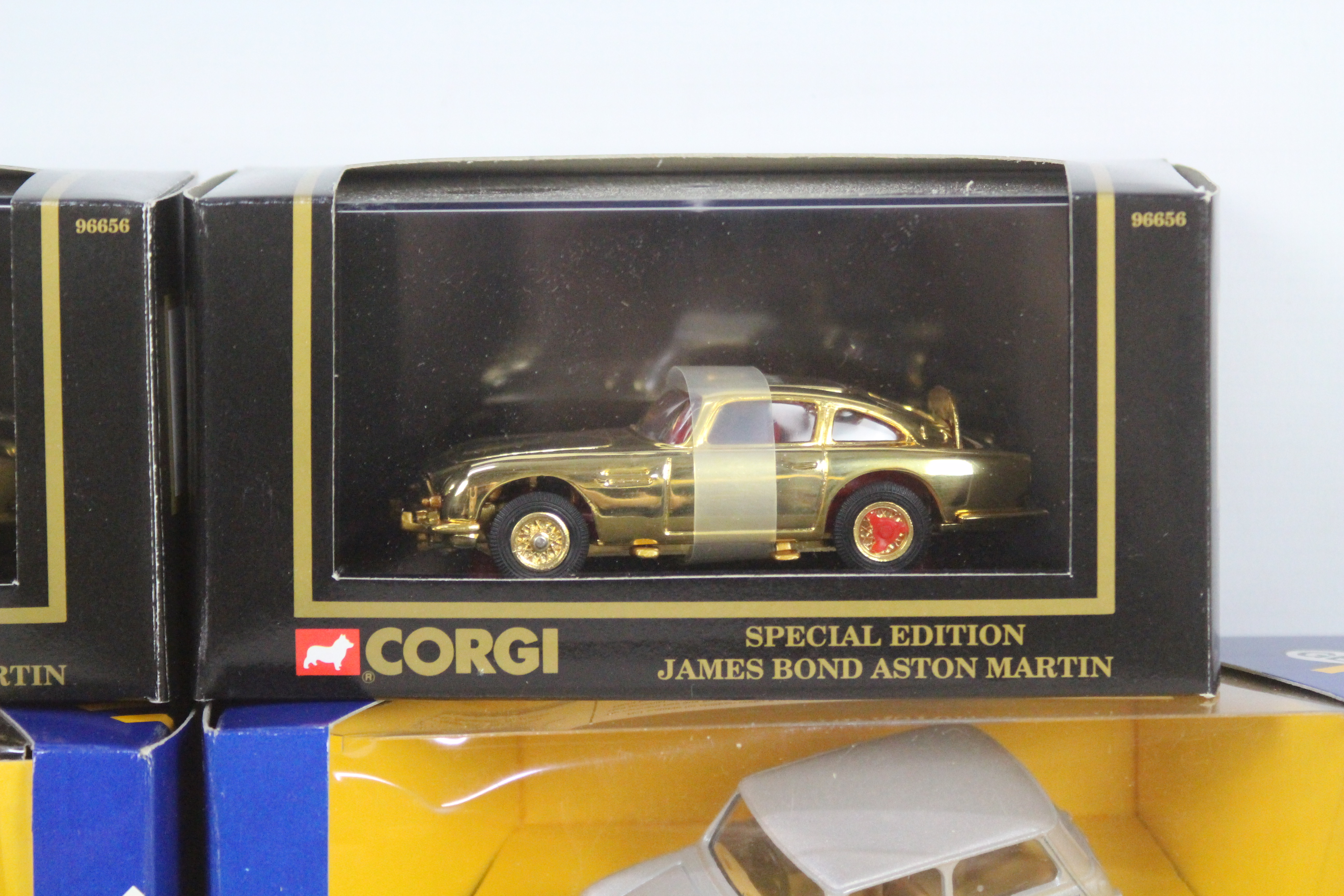 Corgi - James Bond - 6 x boxed cars including 2 x special edition James Bond gold Aston Martin DB5 - Image 4 of 4