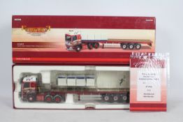 Corgi - Hauliers Of Renown - A limited edition 1:50 scale Foden Alpha Flatbed Trailer & peat load