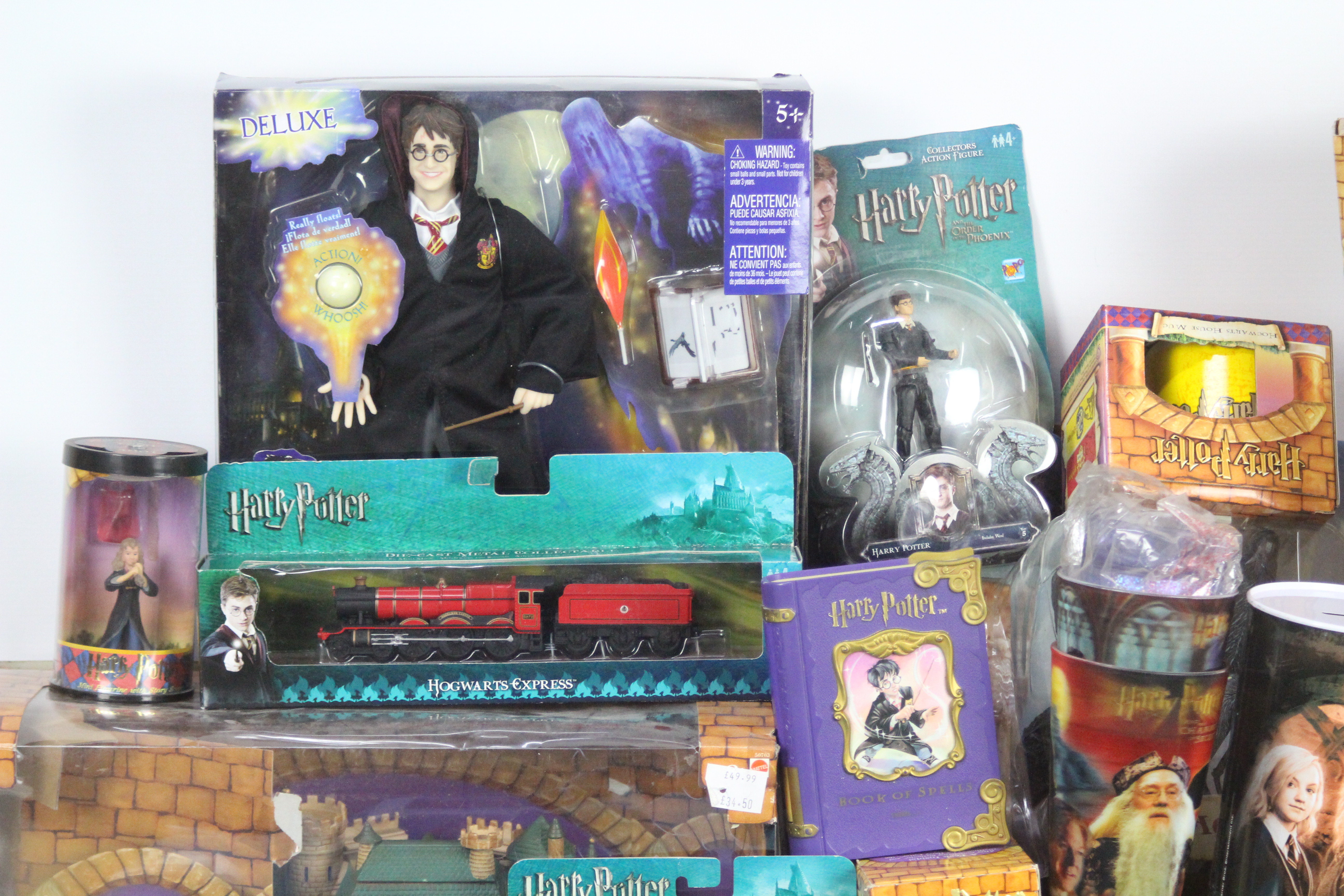 A large collection of Harry Potter Figures, Books, Board games, mugs and similar. - Bild 5 aus 5