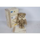 Steiff Teddy Bear A boxed Steiff Brown tipped Mohair bear 'The Seamstress Bear' #654084 Exclusive
