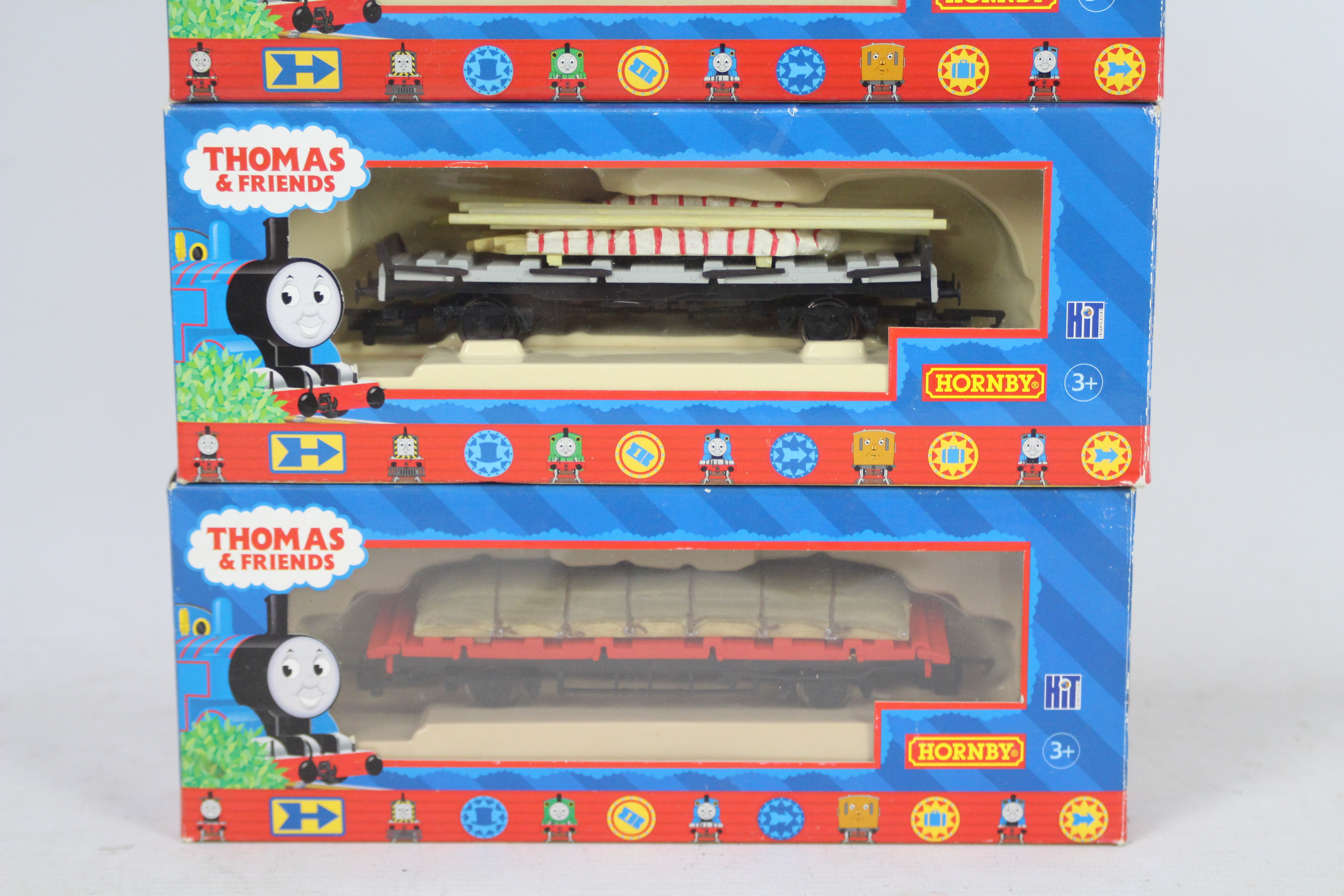 Hornby - Four boxed Hornby OO gauge 'Thomas the Tank Engine & Friends' items of 'Circus' Flatbed - Image 2 of 3