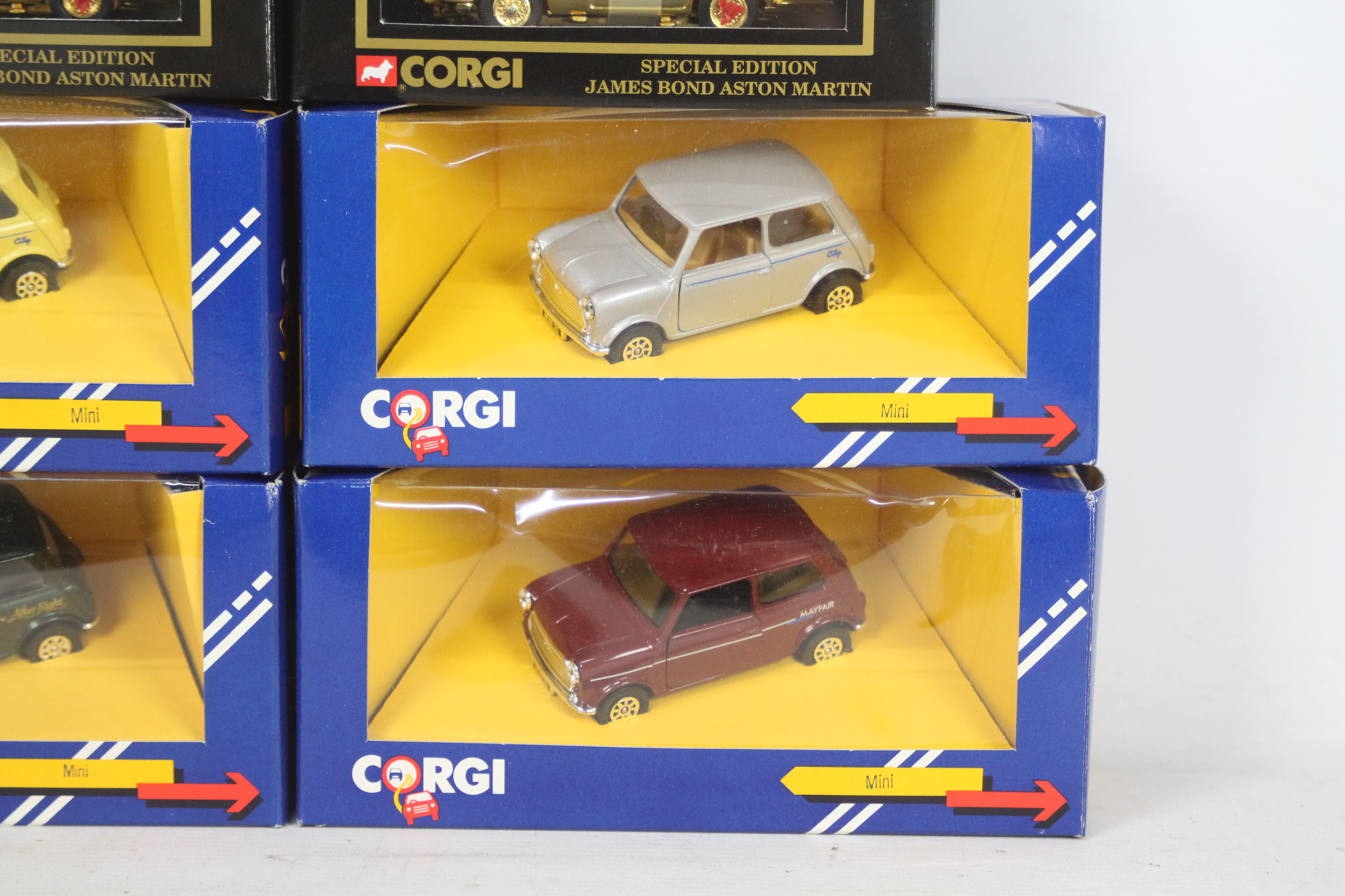 Corgi - James Bond - 6 x boxed cars including 2 x special edition James Bond gold Aston Martin DB5 - Image 2 of 4