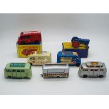 Matchbox, Lesney, Moko - A collection of seven Matchbox Regular Wheels, four of which are boxed.