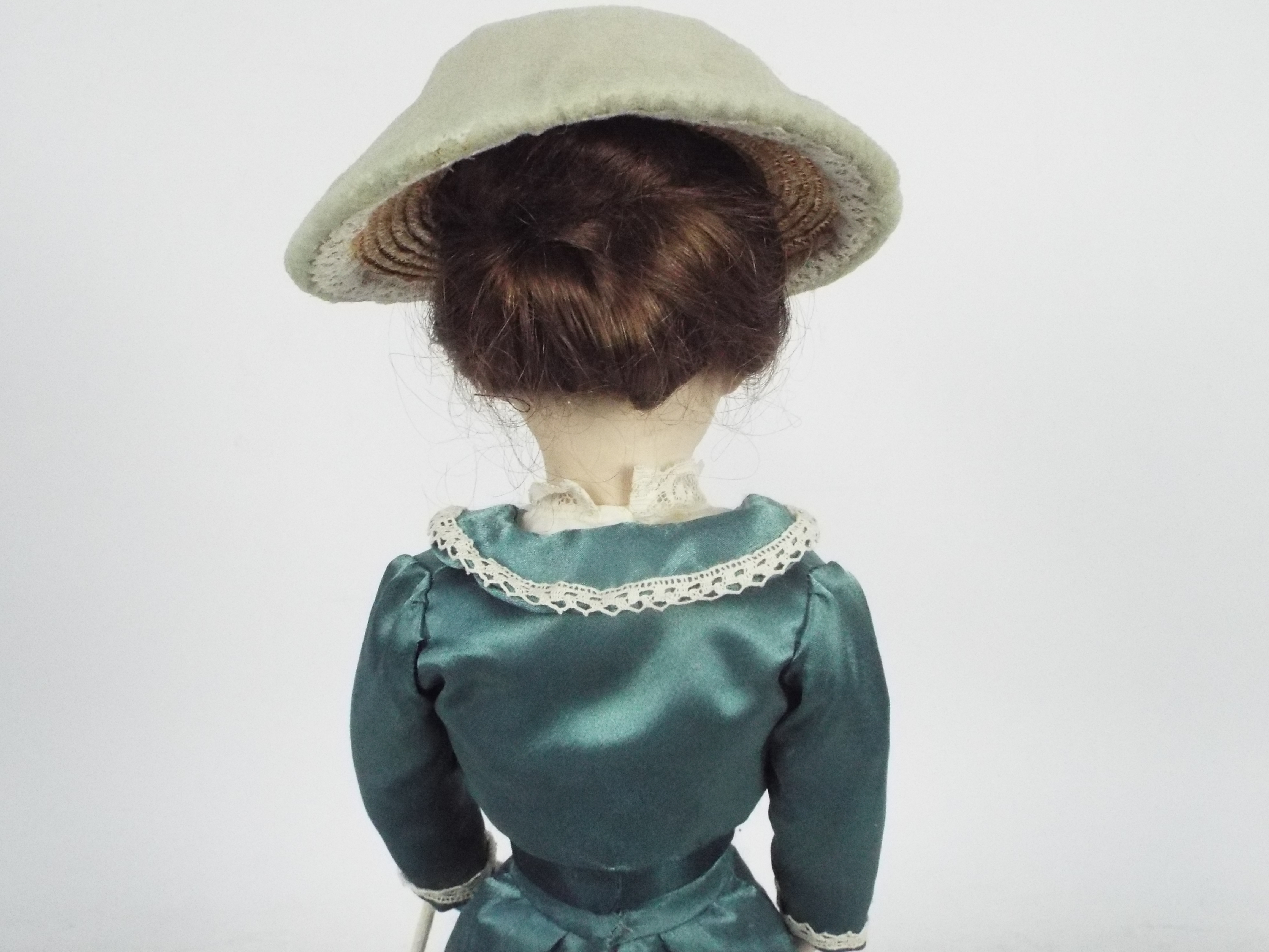 Armand Marseille - A reproduction Armand Marseille bisque head 'Lady Doll'; - Image 6 of 8