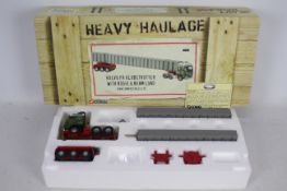 Corgi - Heavy Haulage - A limited edition Volvo FH Globetrotter with bogie and beam load number in