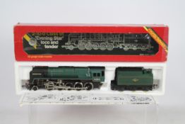 Hornby - A boxed OO Gauge 2-10-0 loco named Evening Star operating number 92220 in BR green livery