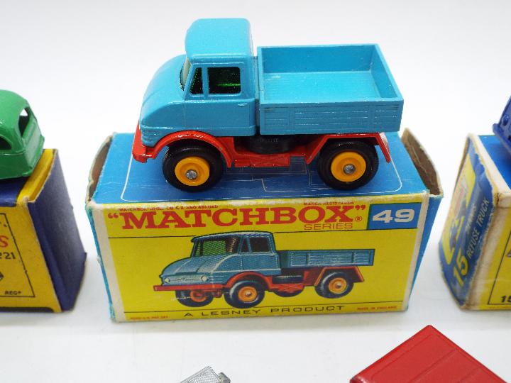 Matchbox, Lesney, Moko - A collection of nine Matchbox Regular Wheels, four of which are boxed. - Image 3 of 7