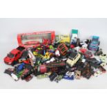 A large collection of 140 Die Cast Hotwheels - Matchbox - Jaguar cars - Snap-on and more.