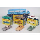Matchbox, Lesney, Moko - Seven Matchbox diecast model vehicles.