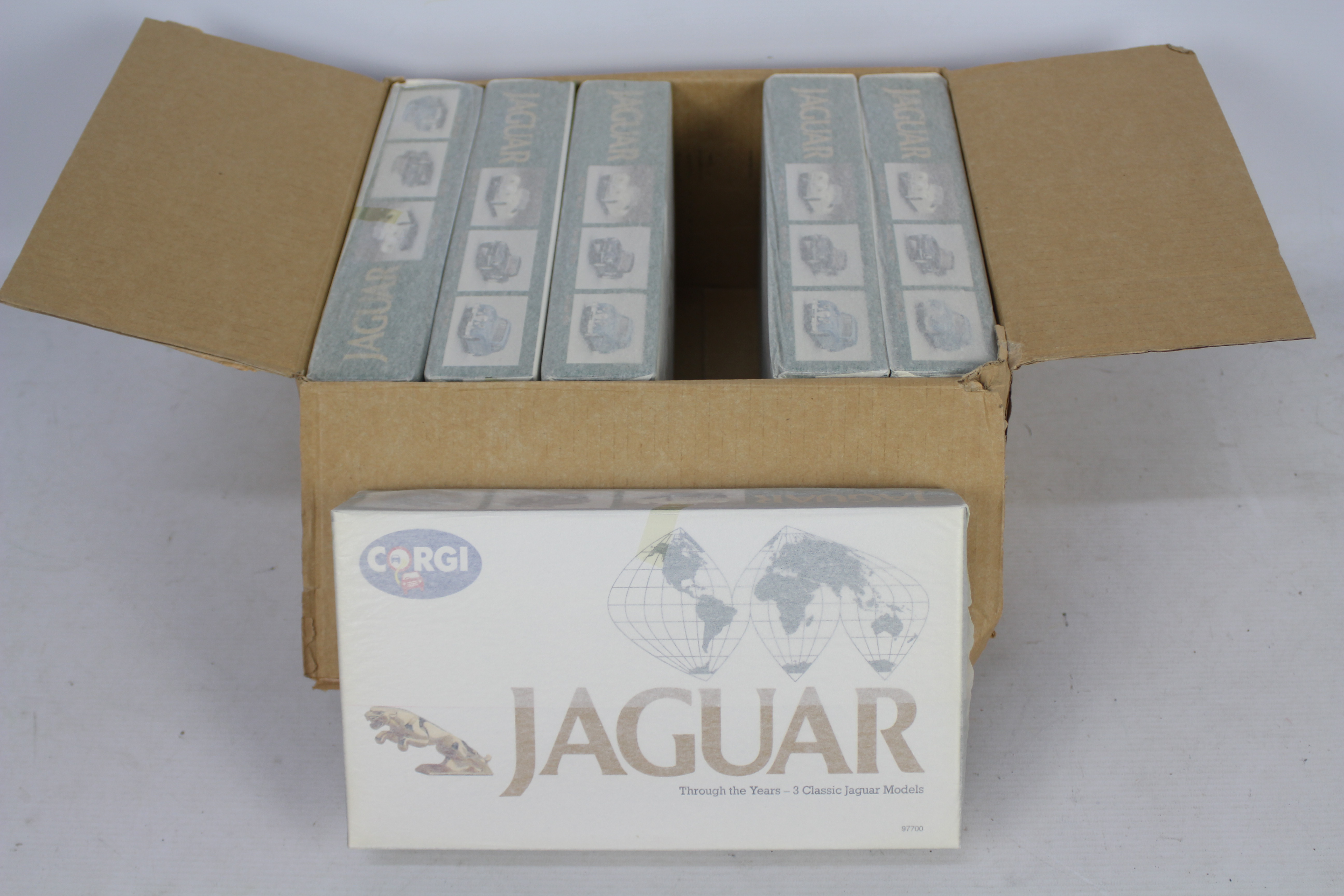Corgi - A trade box of 6 x Jaguar Through The Years three car sets # 97700.