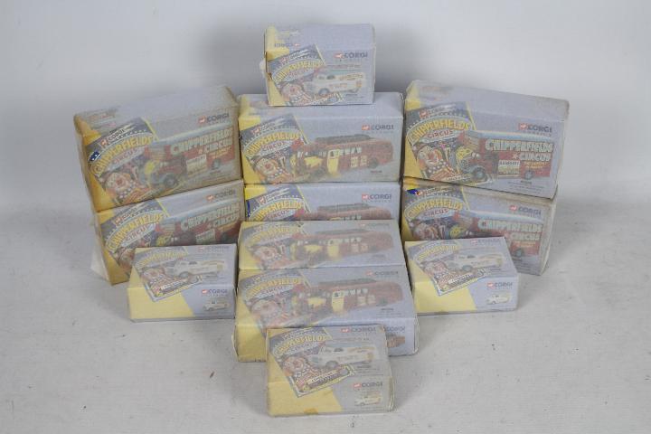 Corgi - Chipperfields - 12 x unopened Chipperfields Circus models,