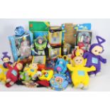 The Simpsons - Toy Story - Teletubbie. A large collection of games, plush toys and figures.