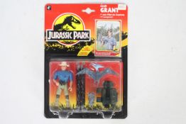 Kenner - A carded Kenner 'Jurassic Park' 1993 Series 1 Action Figure 'Alan Grant'.