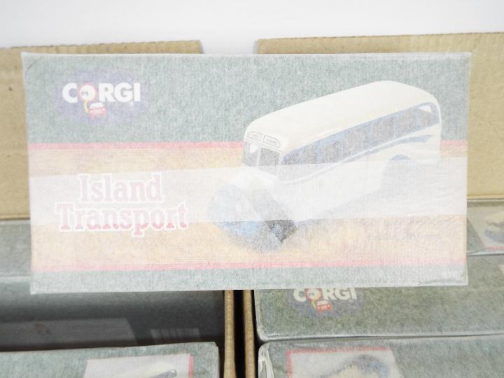 Corgi - 2 x trade boxes of 6 x Bedford OB Coaches in Vics Tours Scilly Isles livery # 97101. - Image 2 of 2