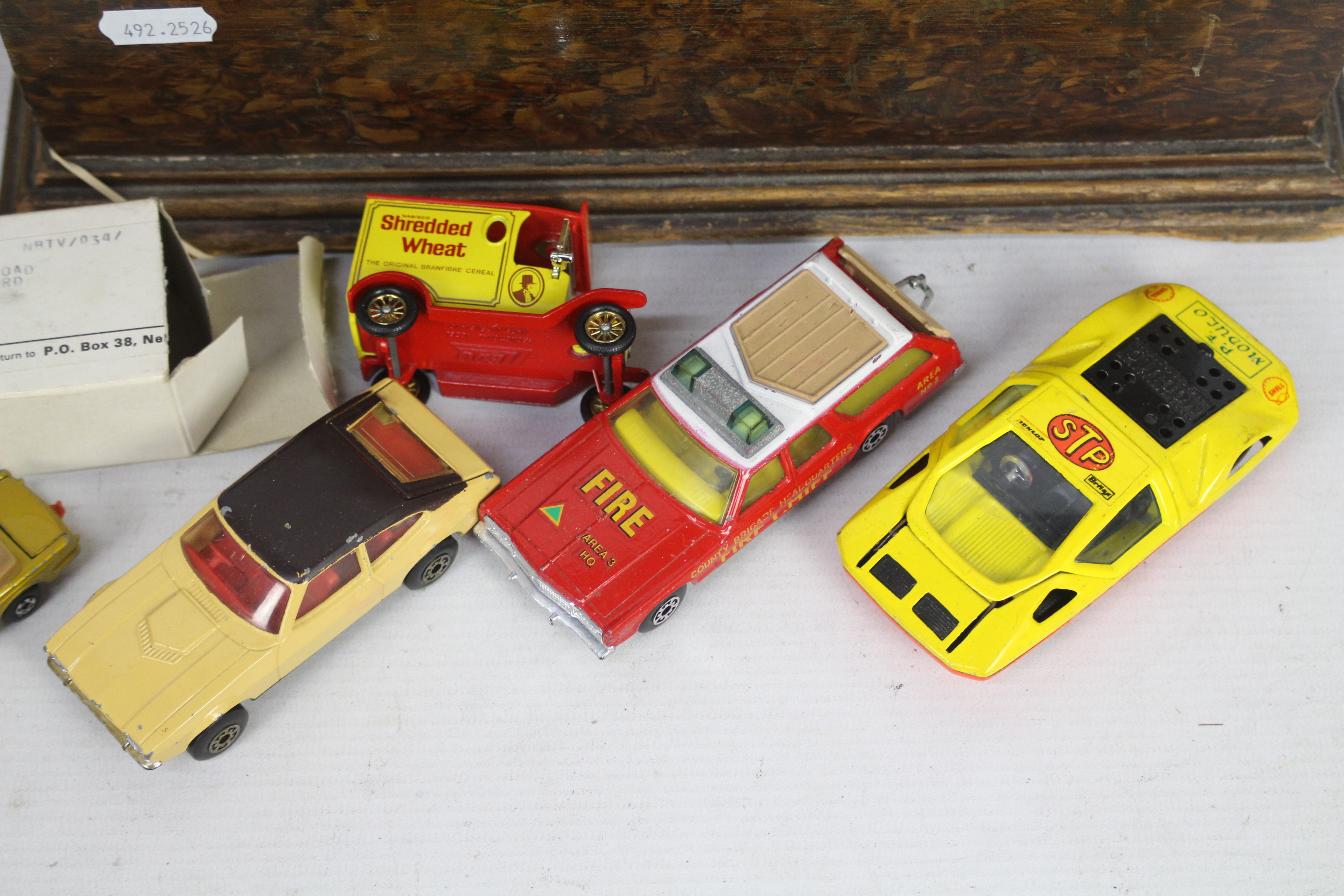 Dinky - Corgi - Matchbox - A collection of 40 plus boxed and loose vehicles including Massey Harris - Image 4 of 5