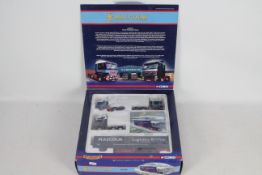 Corgi - Hauliers Of Renown - A limited edition set with a MAN TGA XL, a Volvo FH Globetrotter,