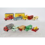 Matchbox, Lesney, Moko - A group of 10 Matchbox Regular Wheels, two of which are boxed.