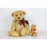 Steiff Teddy Bears An unboxed Steiff Golden Mohair bear with growler 'Millenium' #670374 Bear