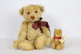 Steiff Teddy Bears An unboxed Steiff Golden Mohair bear with growler 'Millenium' #670374 Bear