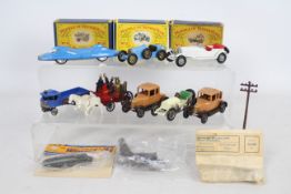Matchbox, Corgi, Other - A mixed collection of mainly unboxed Matchbox Models of Yesteryear,