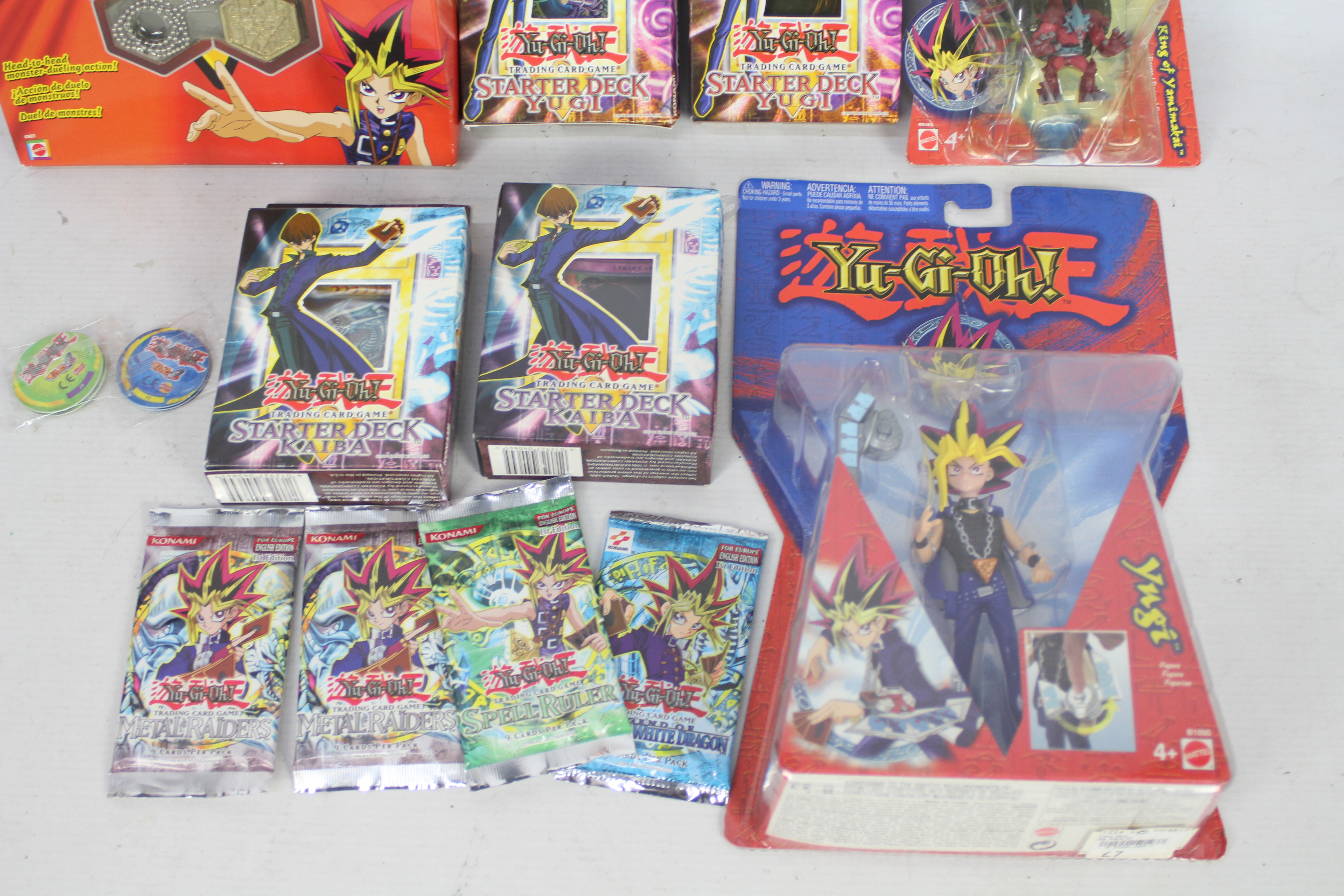 A collection of Mattel - Yu-Gi-Oh! Collectible cards - Hexors and figures. - Bild 4 aus 5