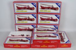 Corgi - A trade box of 12 x American La France Aerial Ladder Fire Trucks # 97320.