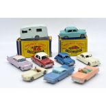 Matchbox, Lesney, Moko - A collection of nine Matchbox Regular Wheels, two of which are boxed.