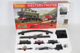 Hornby - A boxed Hornby Western Master Digital OO Gauge train set # R1173 with a GWR Pannier tank