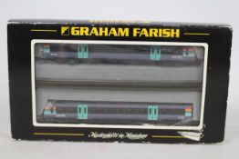 Graham Farish - Bachmann - An N Gauge Class 170/2 Turbostar DMU 2 - car set in Anglia ONE livery.