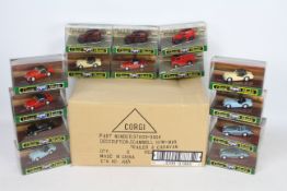 Corgi - 14 x Corgi Classic models including 6 x Triumph TR3A models, a Porsche 356B,