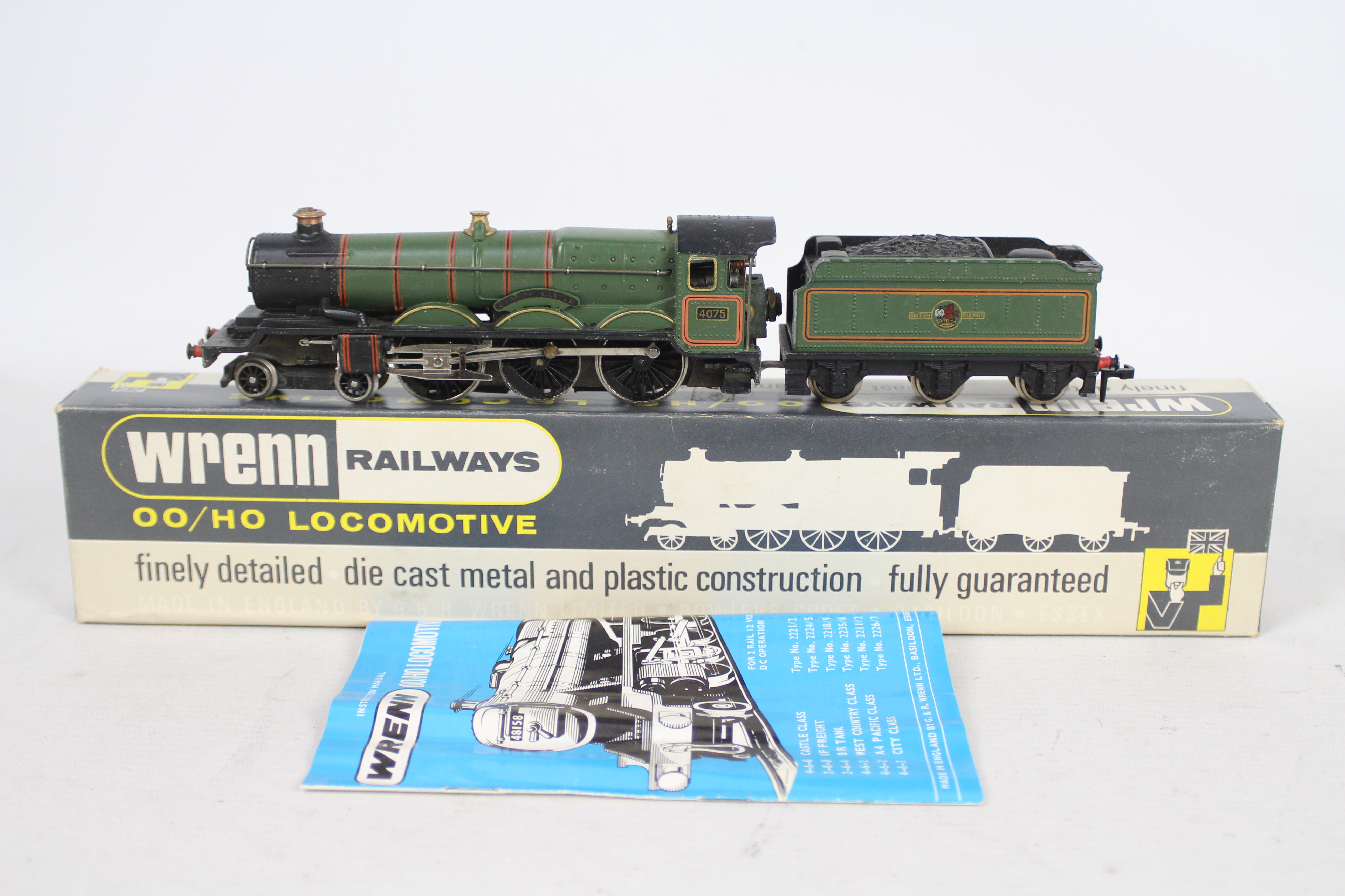 Wrenn - A boxed Wrenn OO gauge W2221 4-6-0 Steam Locomotive and Tender Op.No.