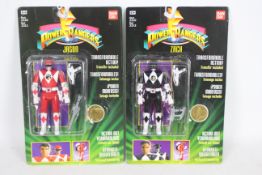 Bandai - Two carded Bandai Power Rangers 'Transformable' action figures.