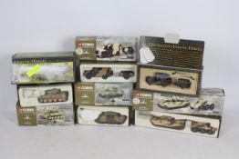 Corgi Classics - A squad of six Limited Edition military vehicles from various Corgi ranges.