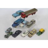 Dinky Toys - An unboxed collection of 11 Dinky Toys,