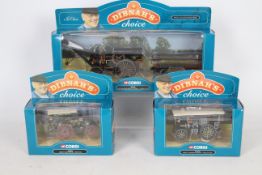 Corgi - Three boxed diecast model steam vehicles from the 'Dibnahs's Choice' range by Corgi.