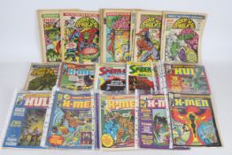 A collection of 50 Marvel Comics Group comics - 1980's to include - No.