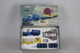 Corgi Heavy Haulage - A boxed Corgi Heavy Haulage Limited Edition #18001 Scammell Contractor with