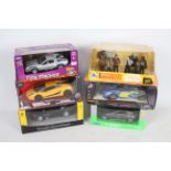 Welly - Jada - Nex - Disney - 6 boxed models including Mercedes Benz SLR McLaren in 1:24 scale,